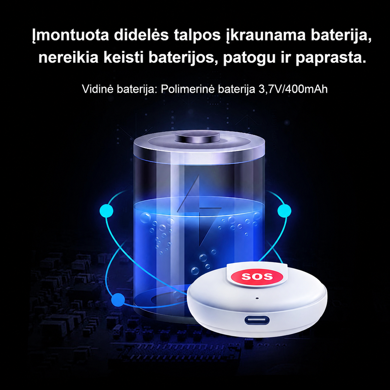 Pagalbos iškvietimo mygtukas - Image 8