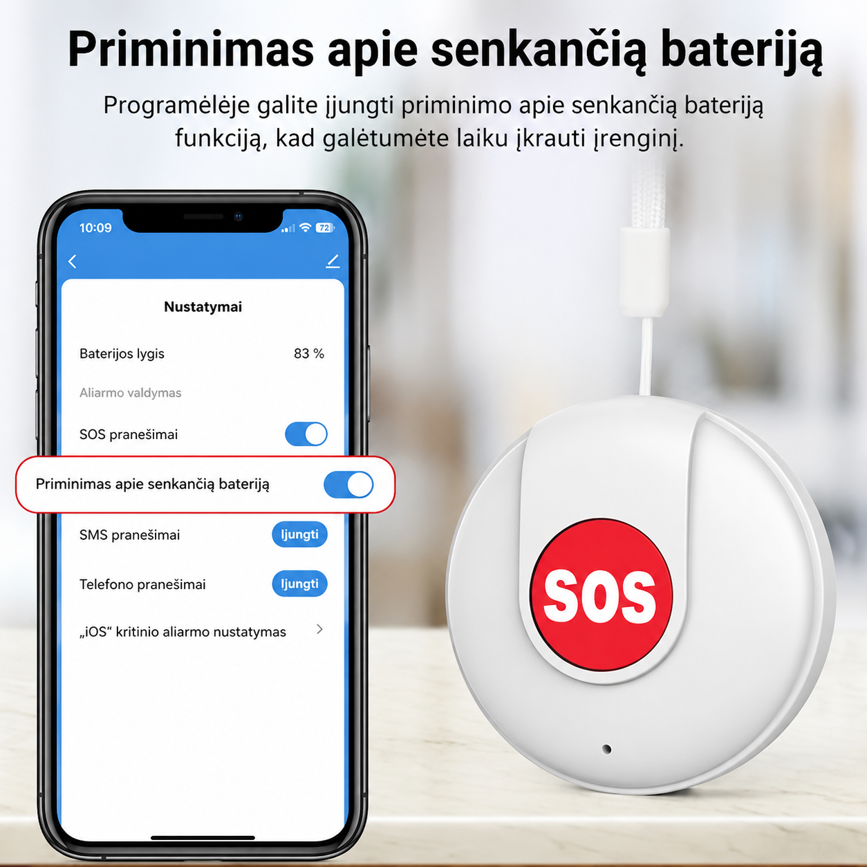Pagalbos iškvietimo mygtukas - Image 9