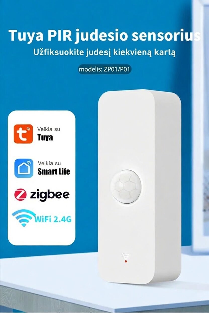 Zigbee judesio daviklis (PIR)