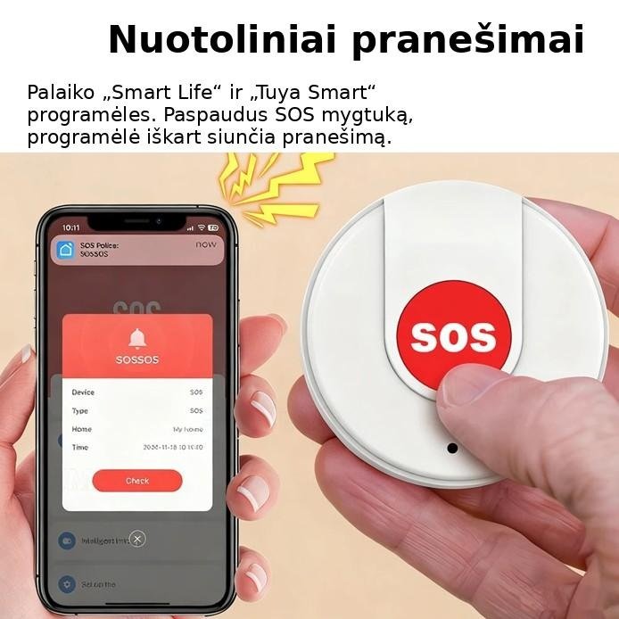 Pagalbos iškvietimo mygtukas - Image 10
