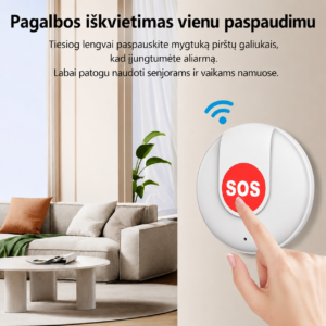 Pagalbos iškvietimo mygtukas